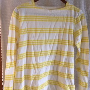 Vineyard Vines Yellow Striped Shirt